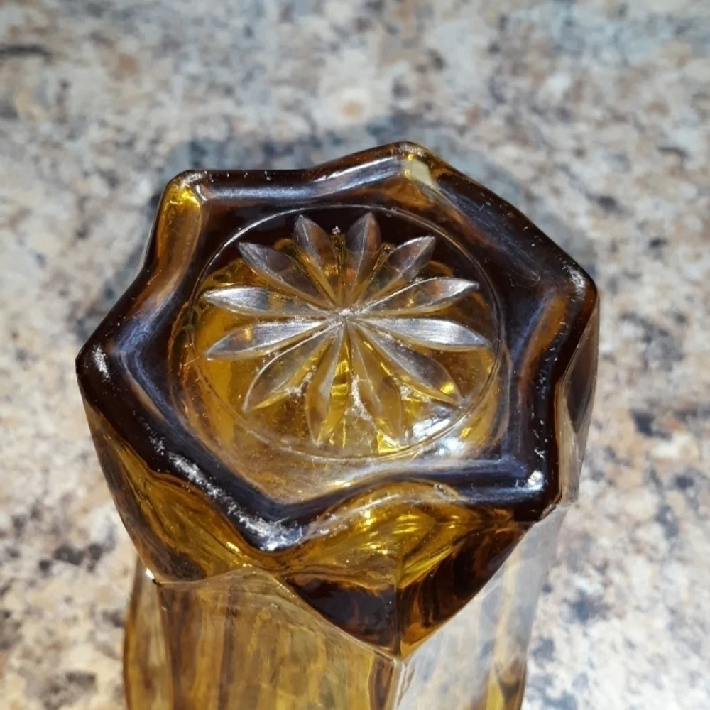 Mid-century modern gold glasses